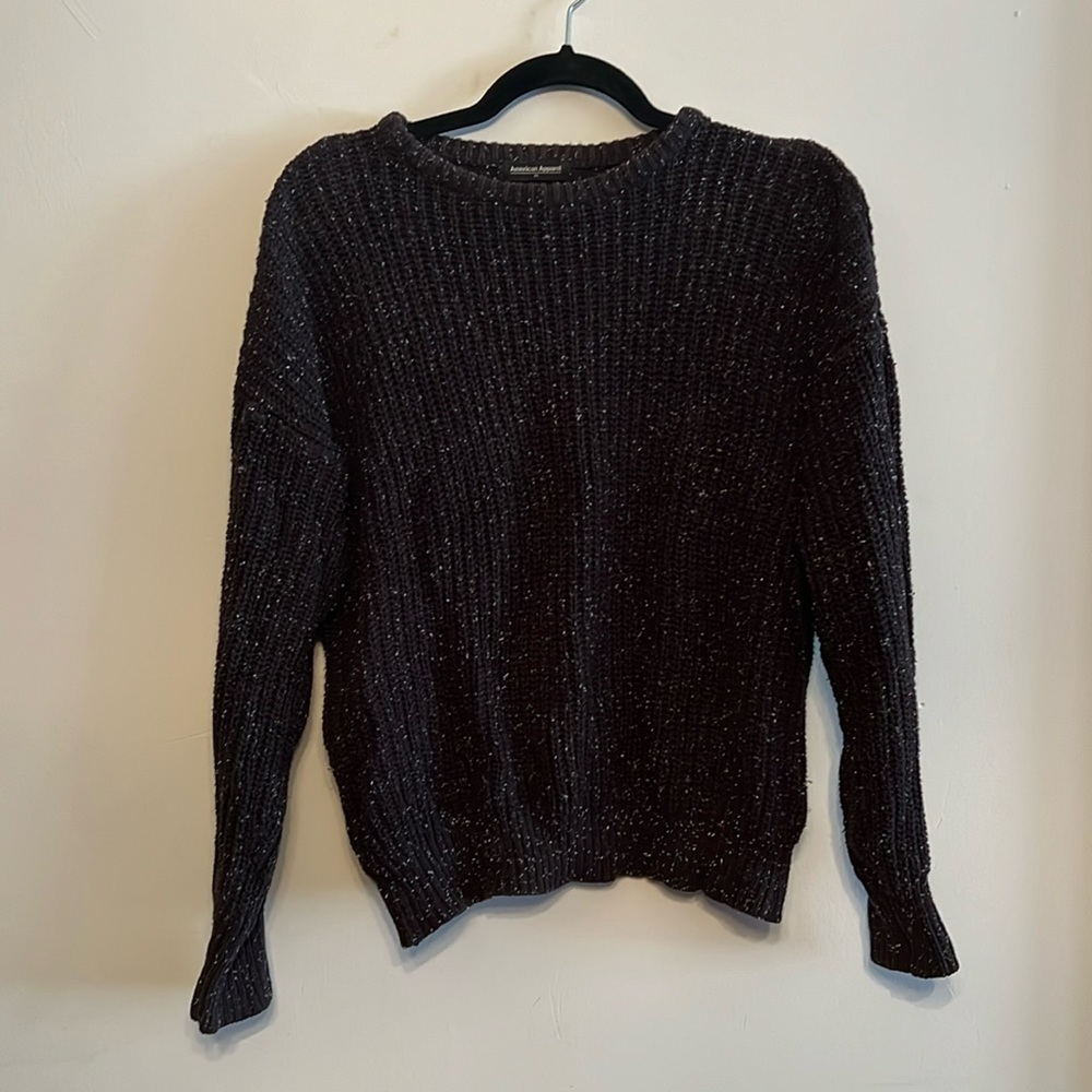 American Apparel Heather Gray Sweater XS